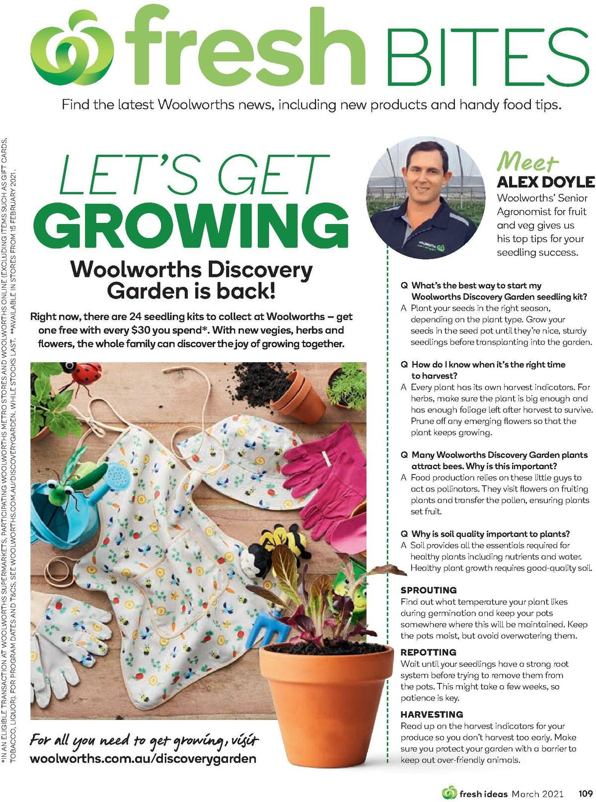 Woolworths Magazine March Catalogues from 1 March