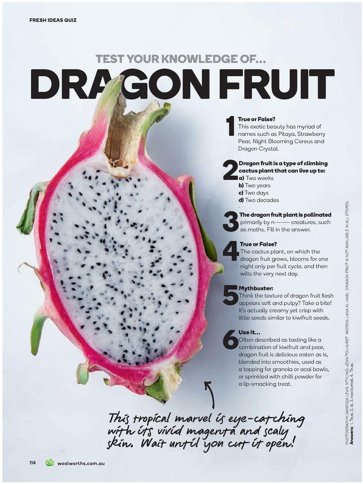 Woolworths Magazine March Catalogues from 1 March