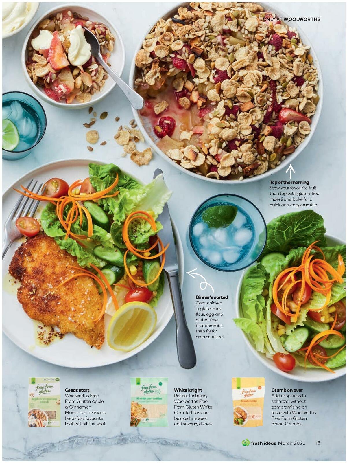 Woolworths Magazine March Catalogues from 1 March