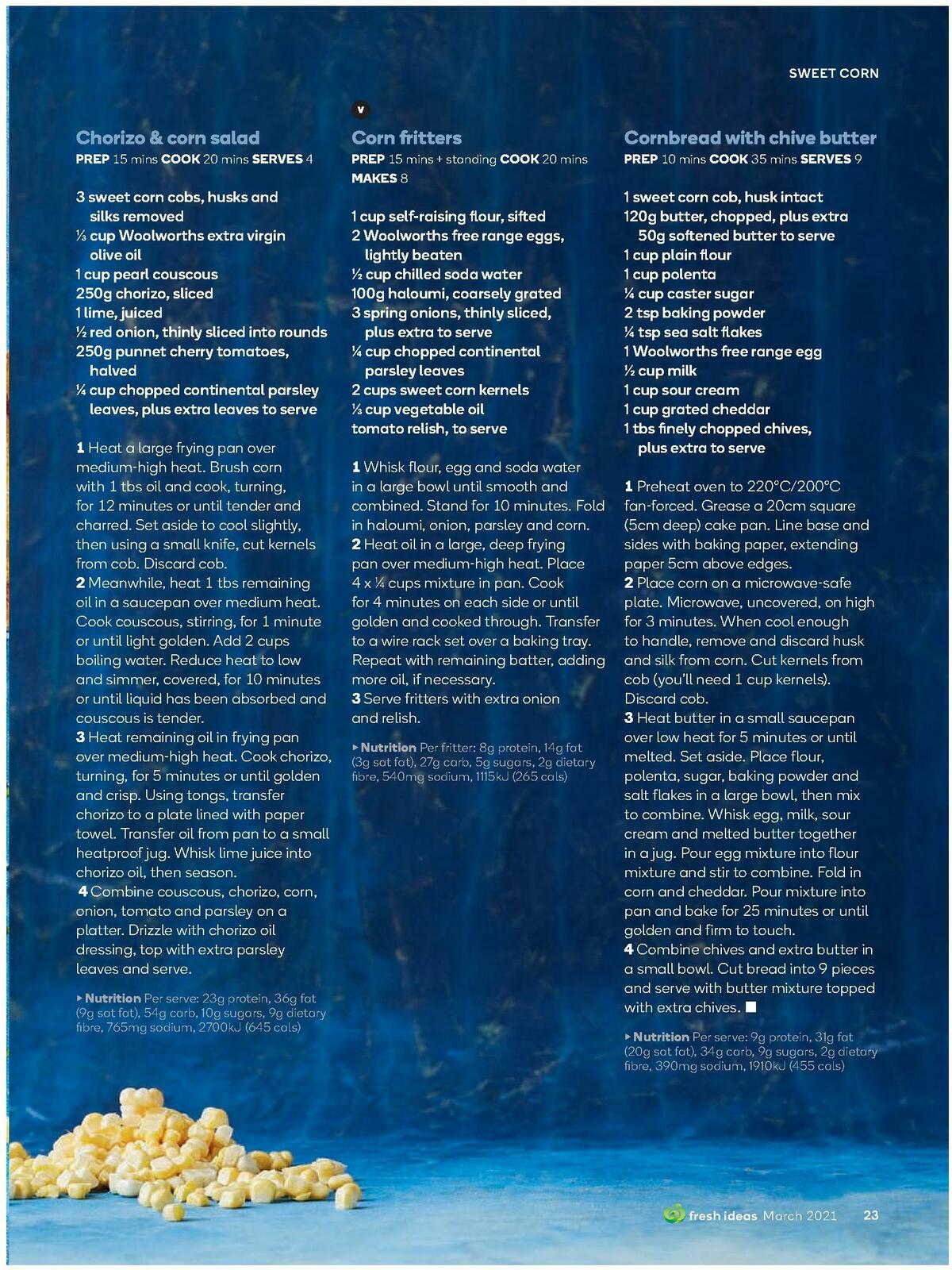 Woolworths Magazine March Catalogues from 1 March