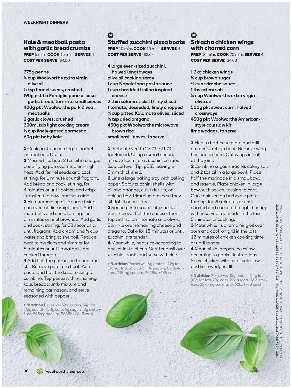 Woolworths Magazine March Catalogues from 1 March