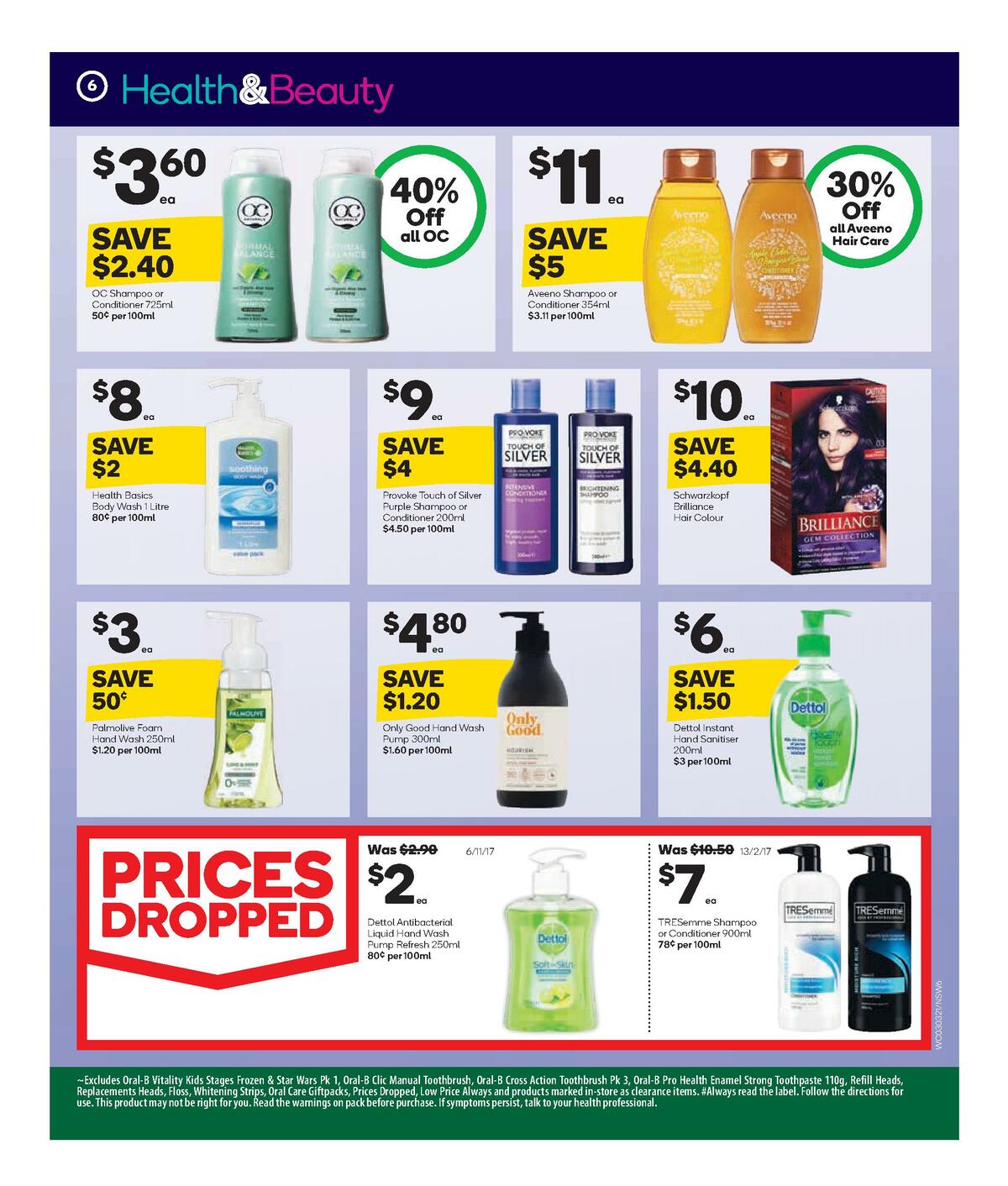 Woolworths Health & Beauty Catalogues from 3 March
