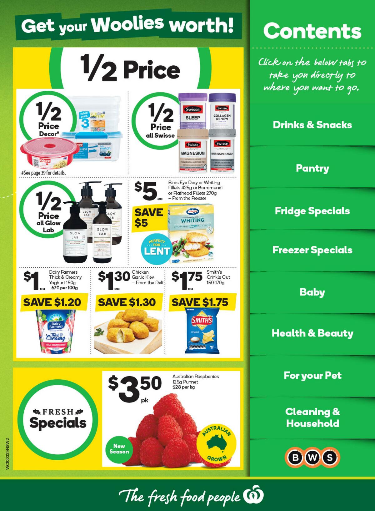 Woolworths Catalogues from 10 March