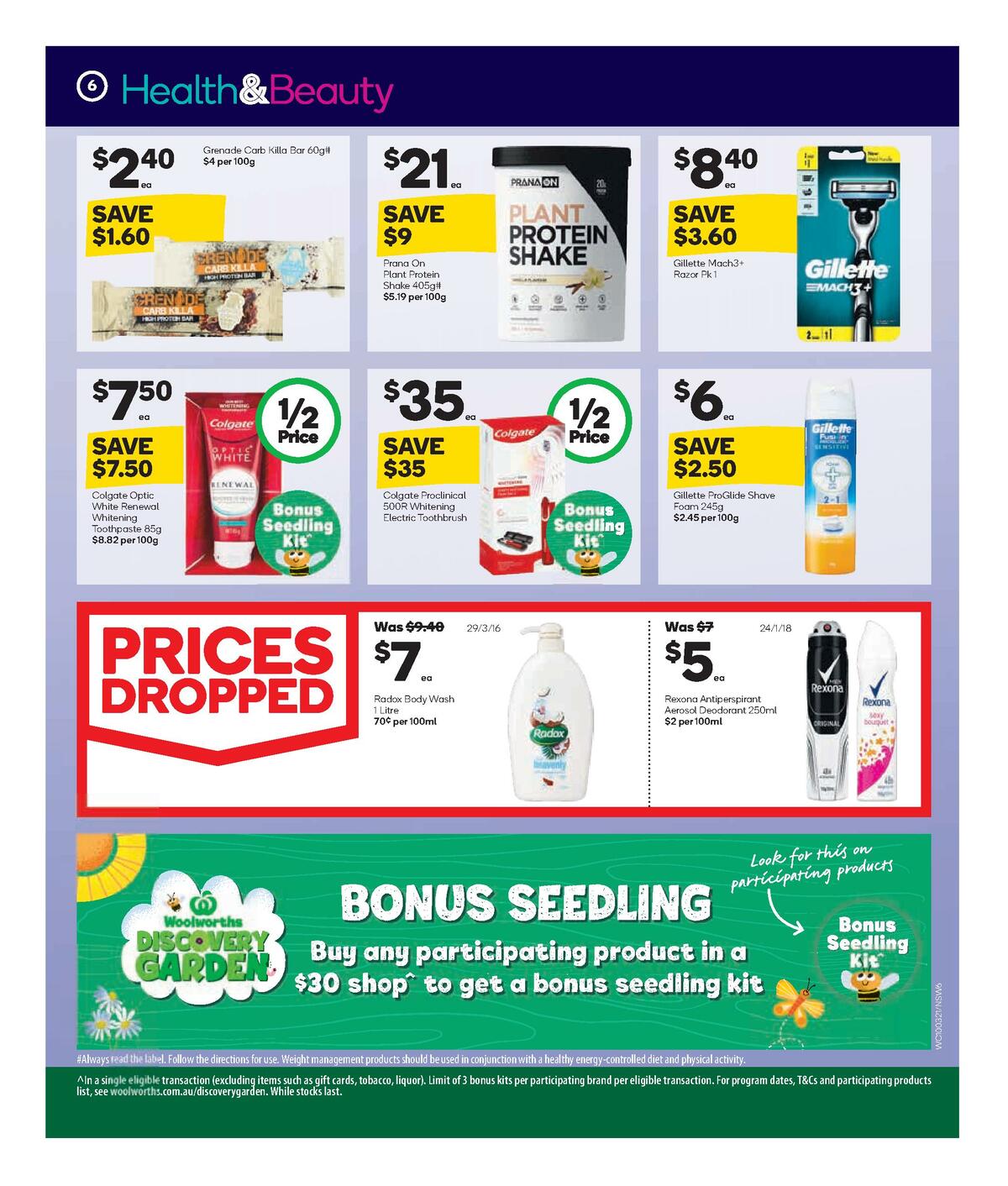 Woolworths Health & Beauty Catalogues from 10 March