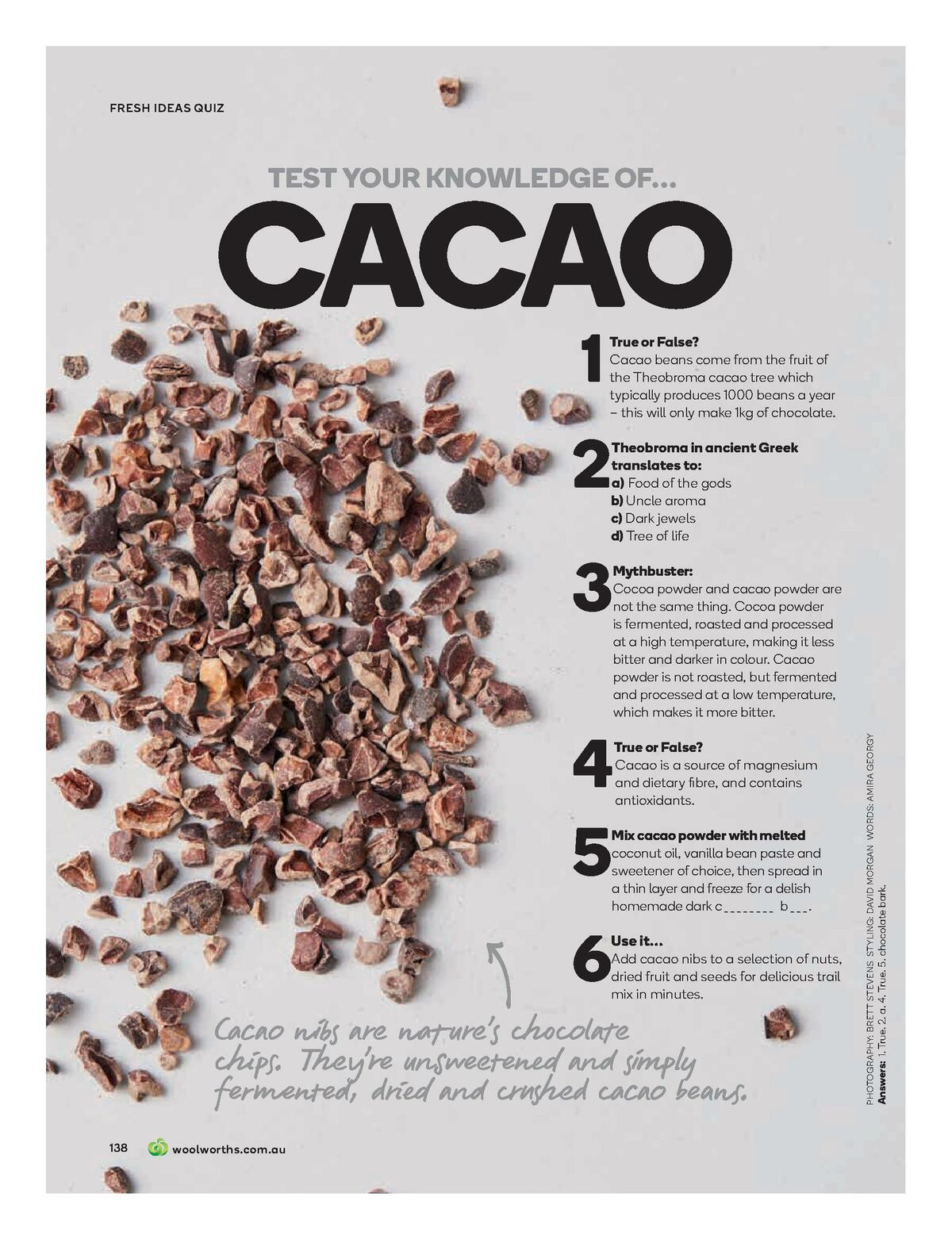 Woolworths Magazine April Catalogues from 1 April