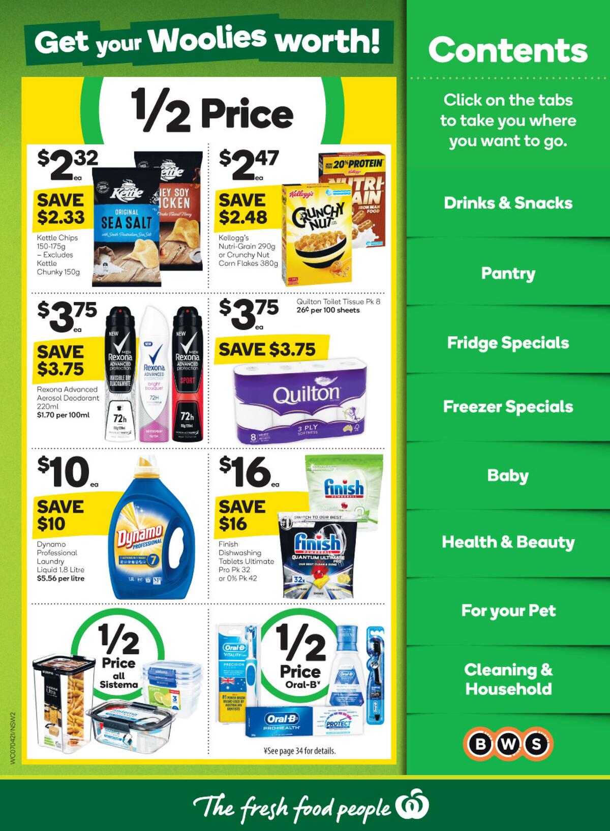 Woolworths Catalogues from 7 April