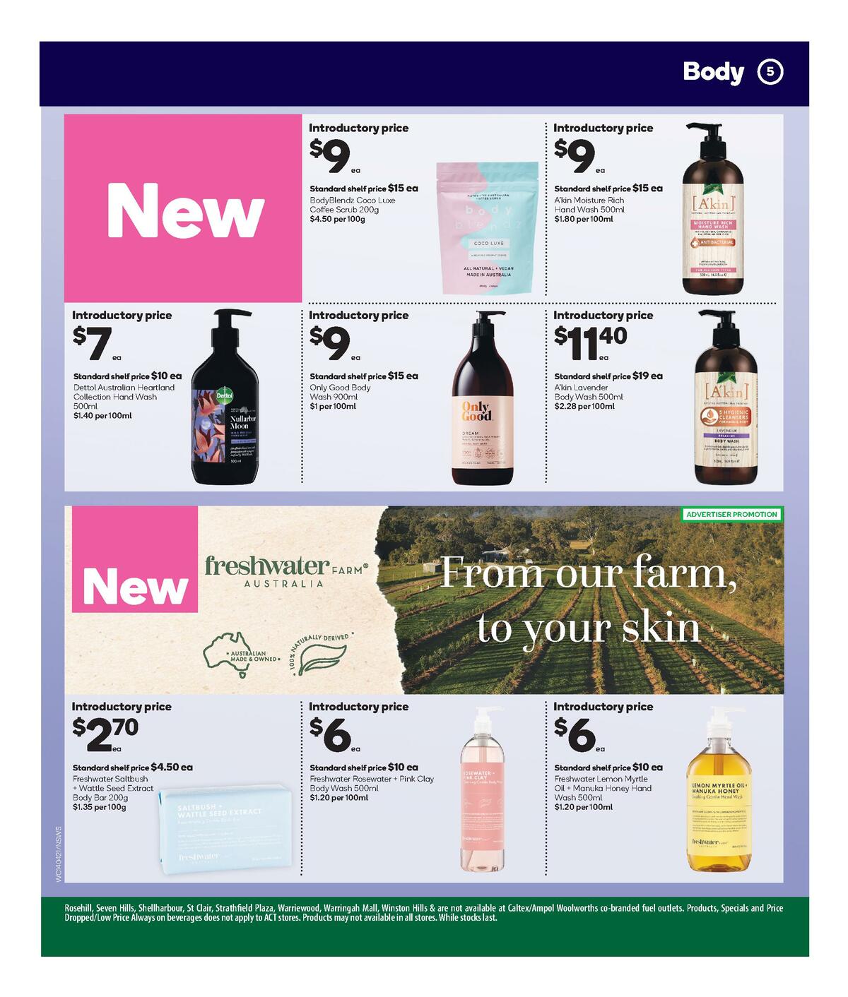 Woolworths Health & Beauty Catalogues from 14 April