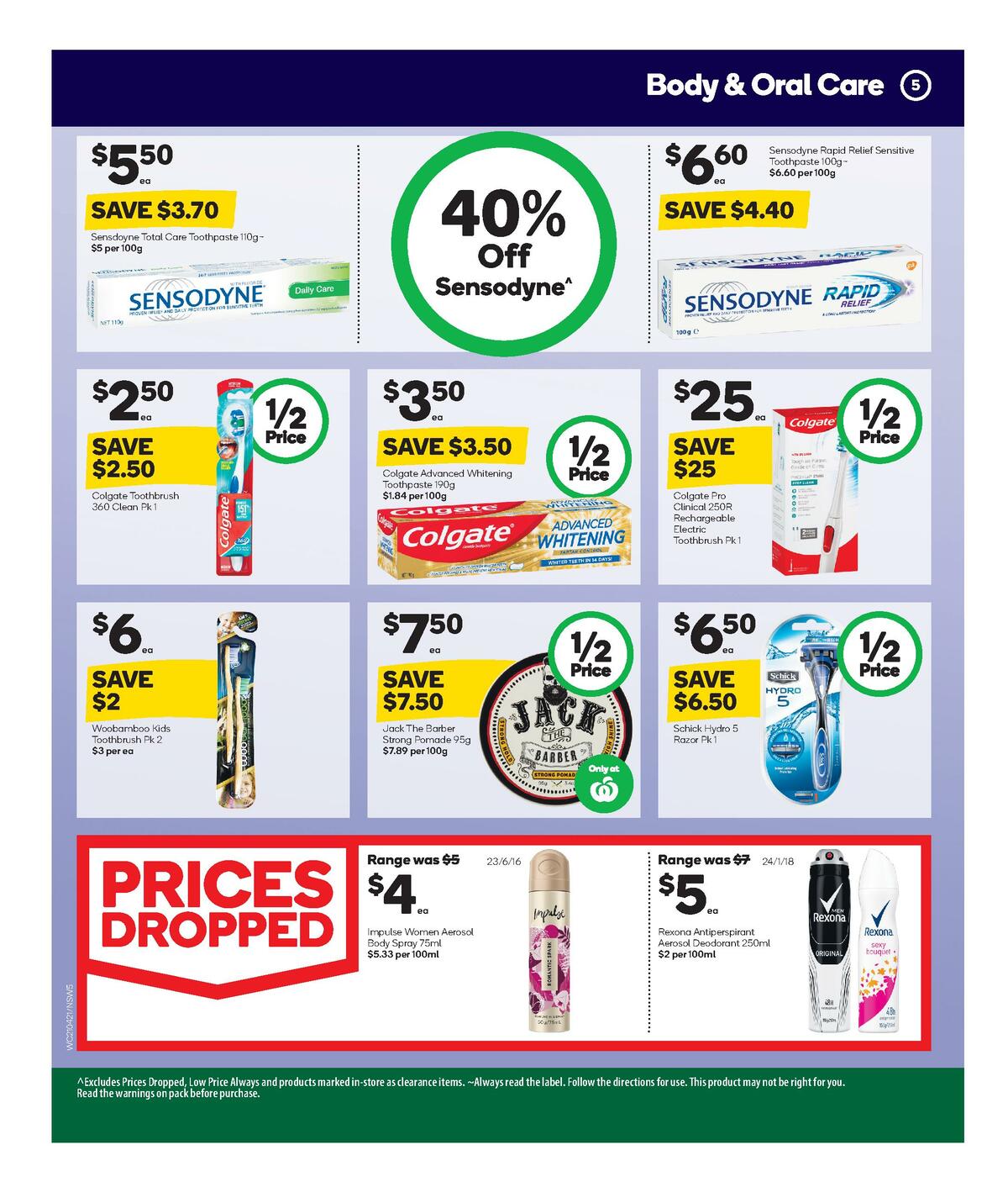 Woolworths Health & Beauty Catalogues from 21 April