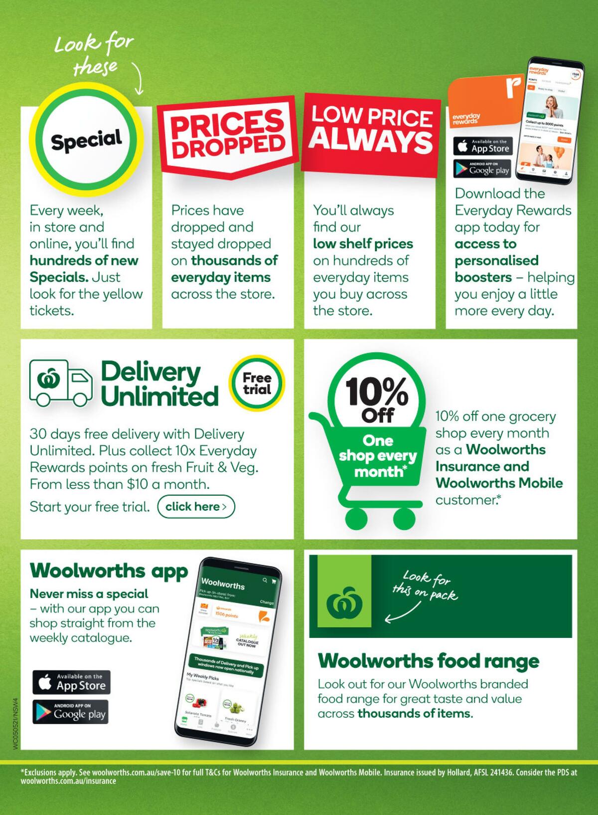 Woolworths Catalogues from 5 May
