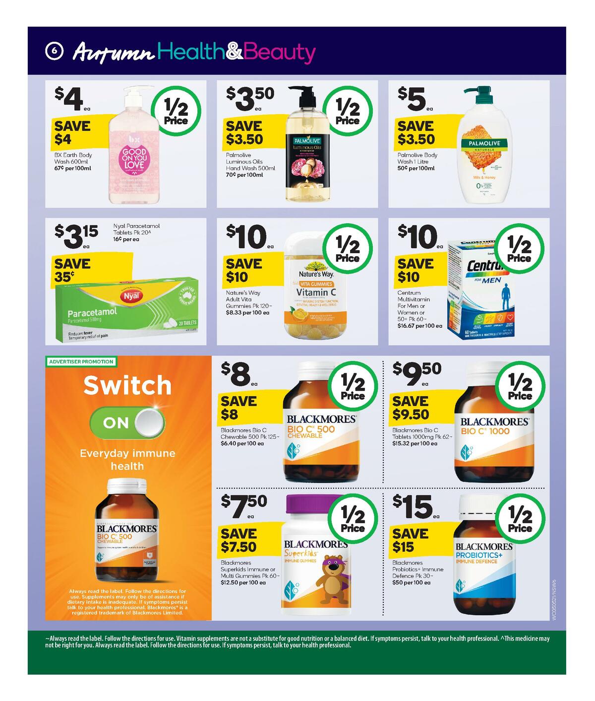 Woolworths Health & Beauty Catalogues from 5 May