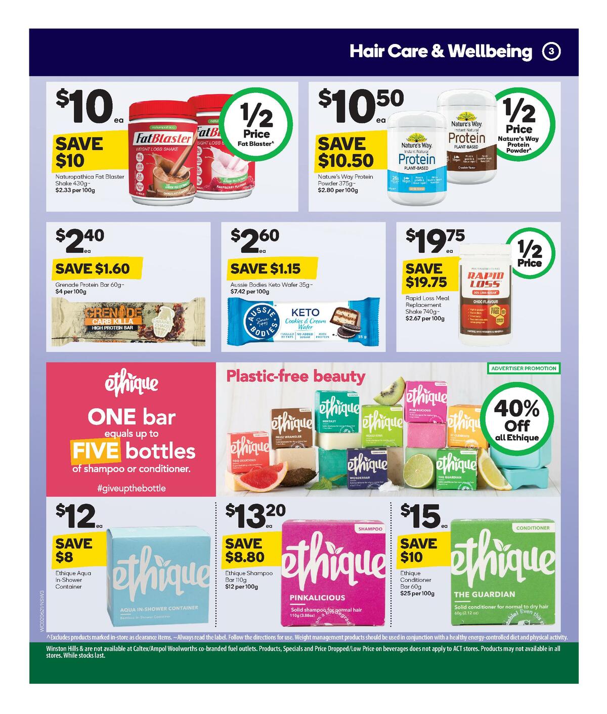 Woolworths Health & Beauty Catalogues from 2 June