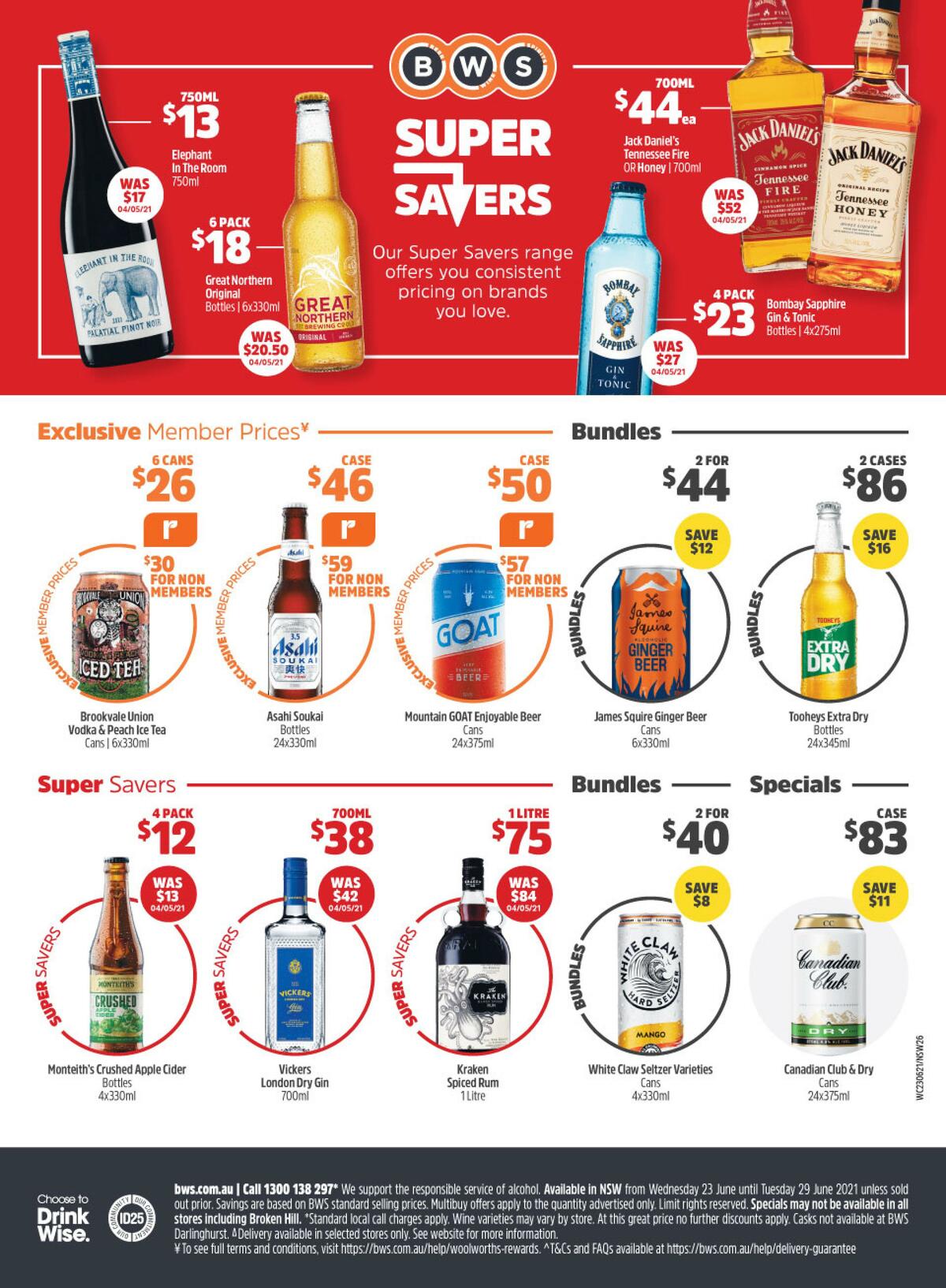 Woolworths Catalogues from 23 June