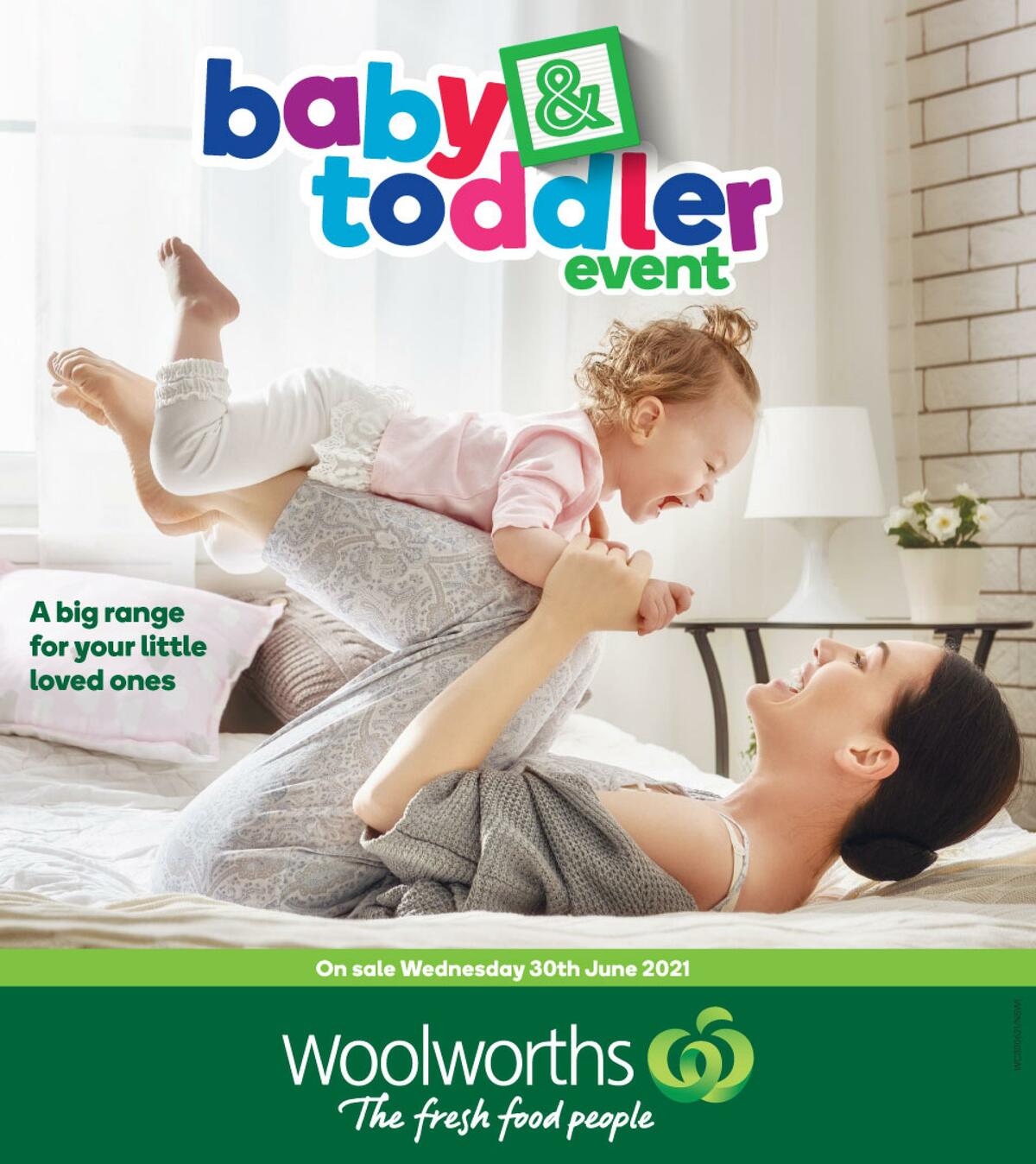 Woolworths Baby & Toddler Event Catalogues from 30 June