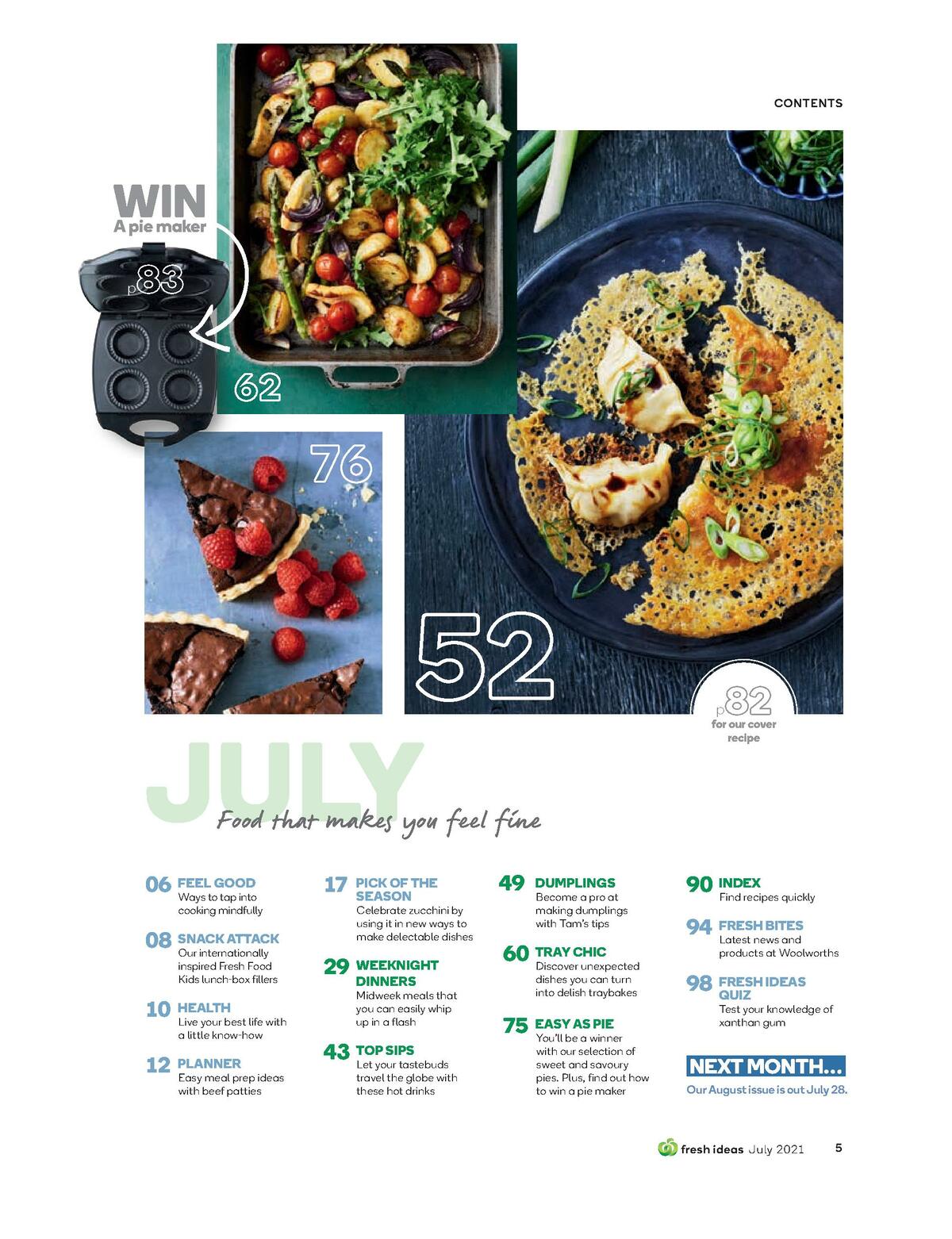 Woolworths Magazine July Catalogues from 1 July