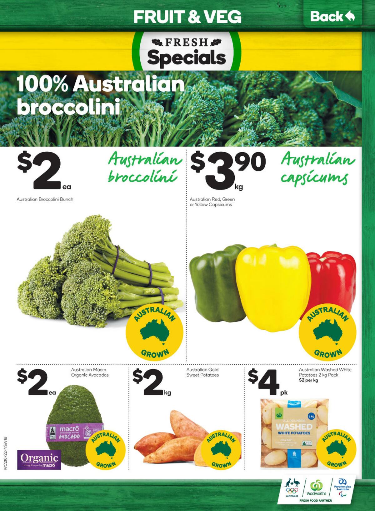 Woolworths Catalogues from 21 July