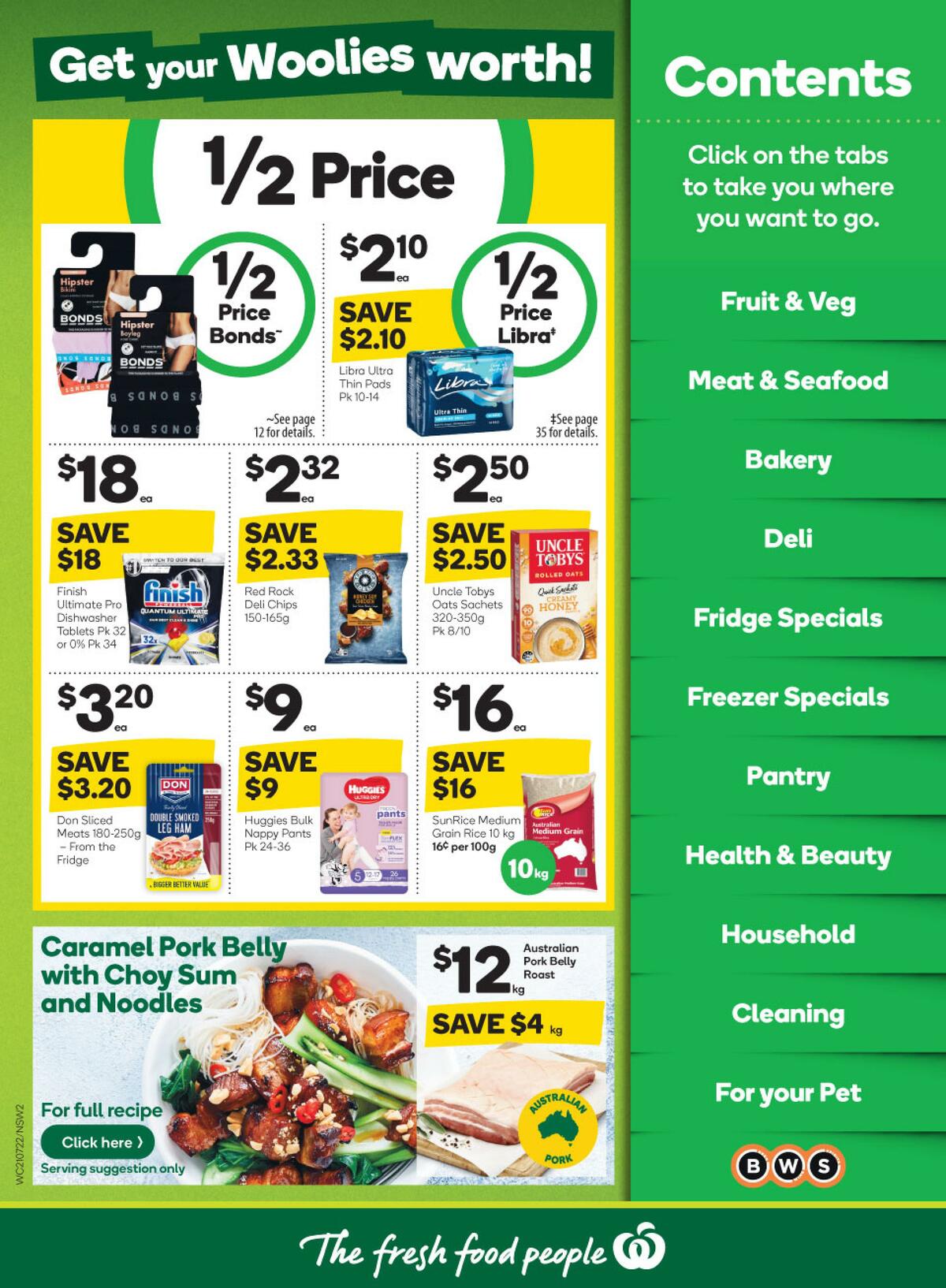 Woolworths Catalogues from 21 July