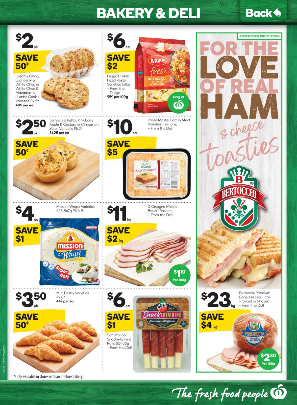 Woolworths Catalogues from 21 July