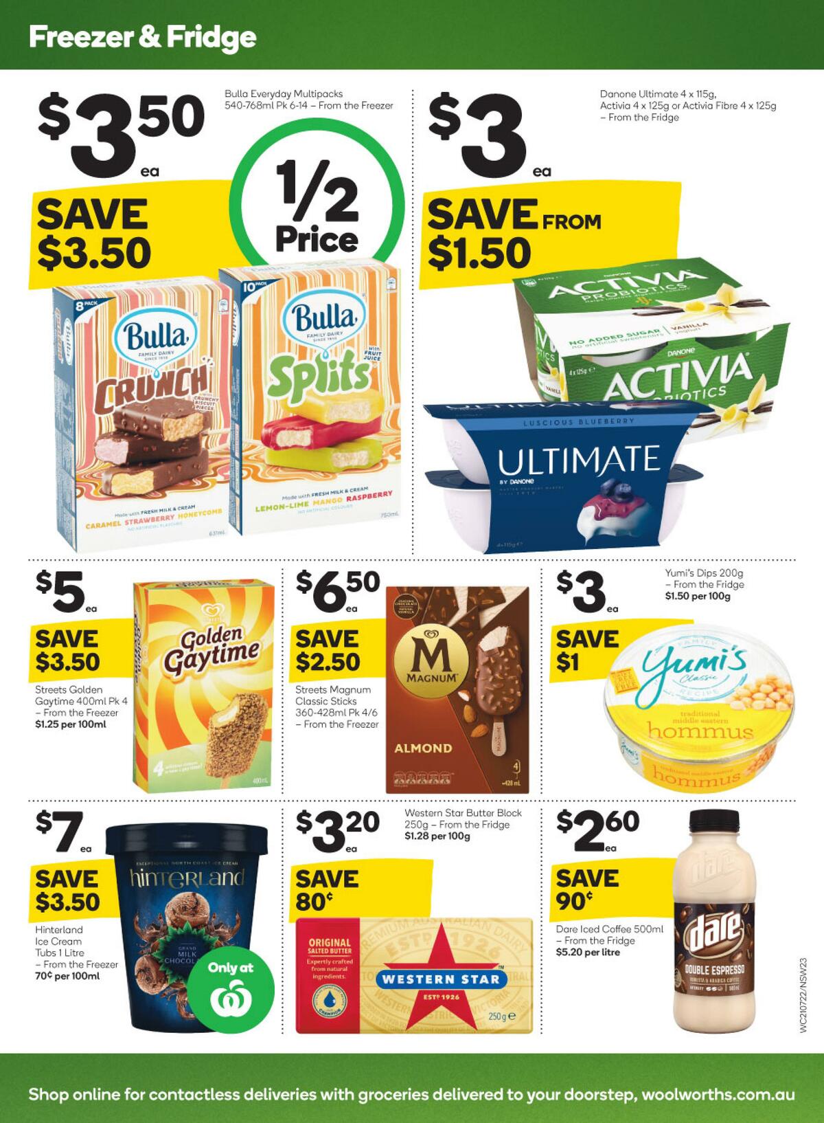 Woolworths Catalogues from 21 July