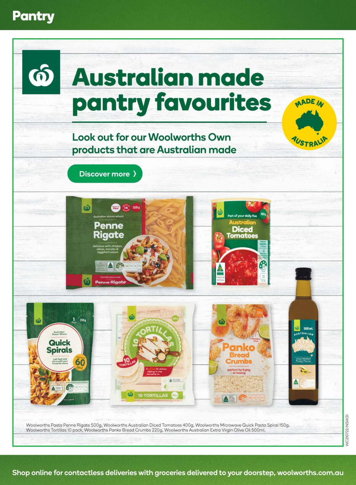 Woolworths Catalogues from 21 July