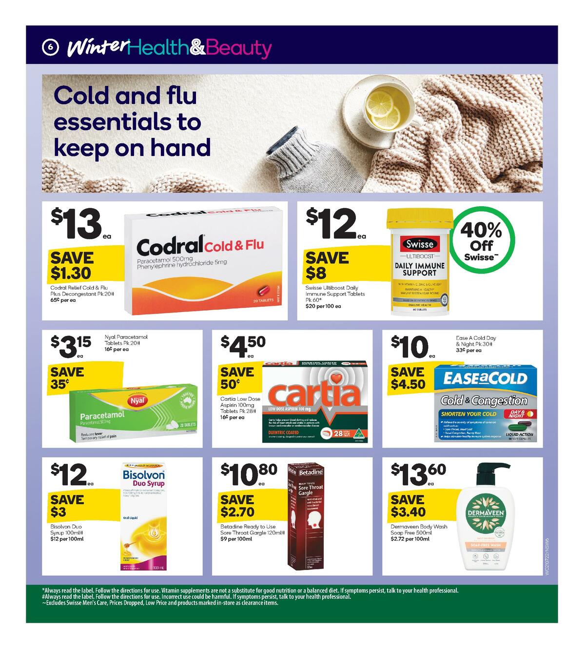 Woolworths Health & Beauty Catalogues from 21 July