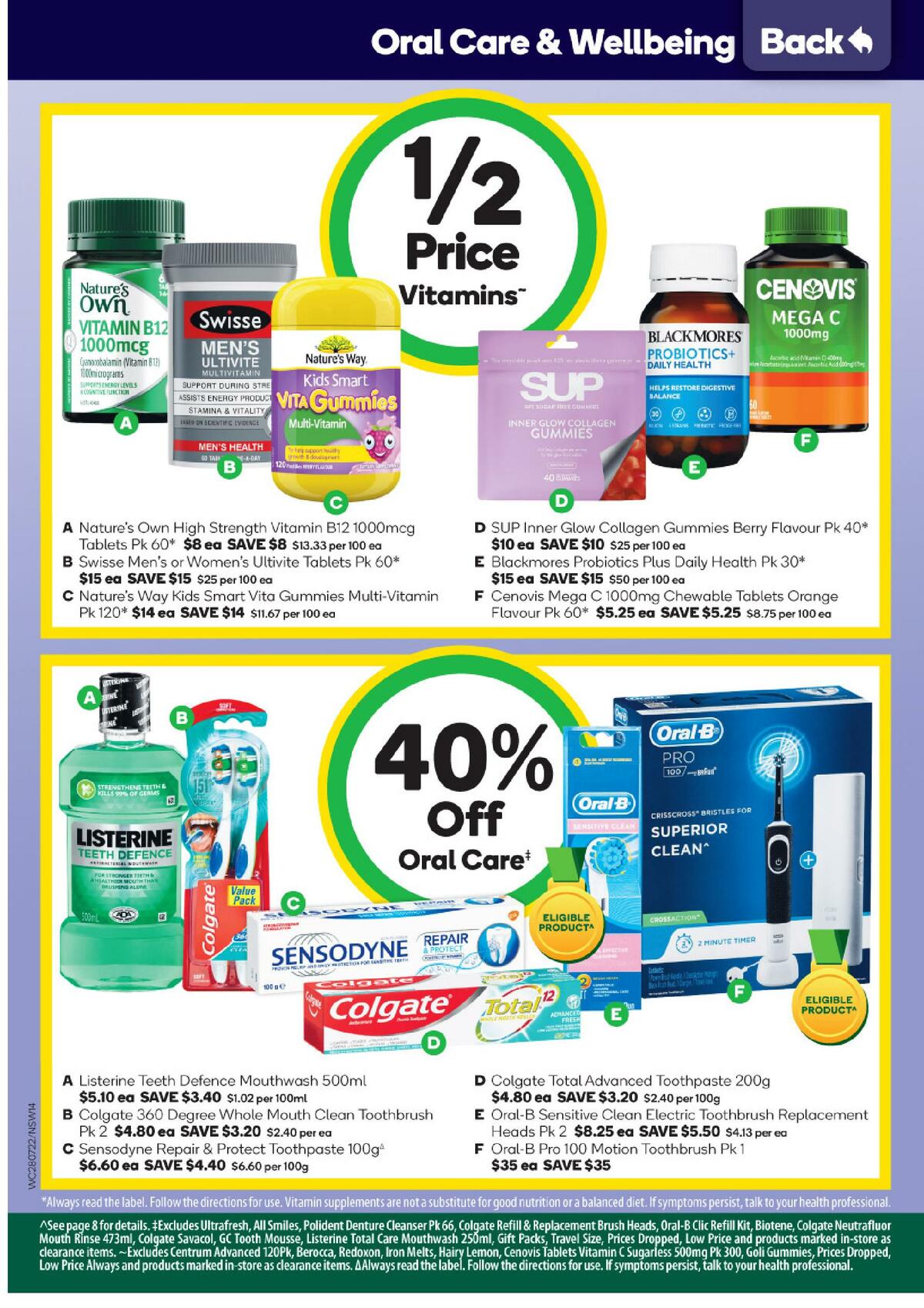 Woolworths Catalogues from 28 July