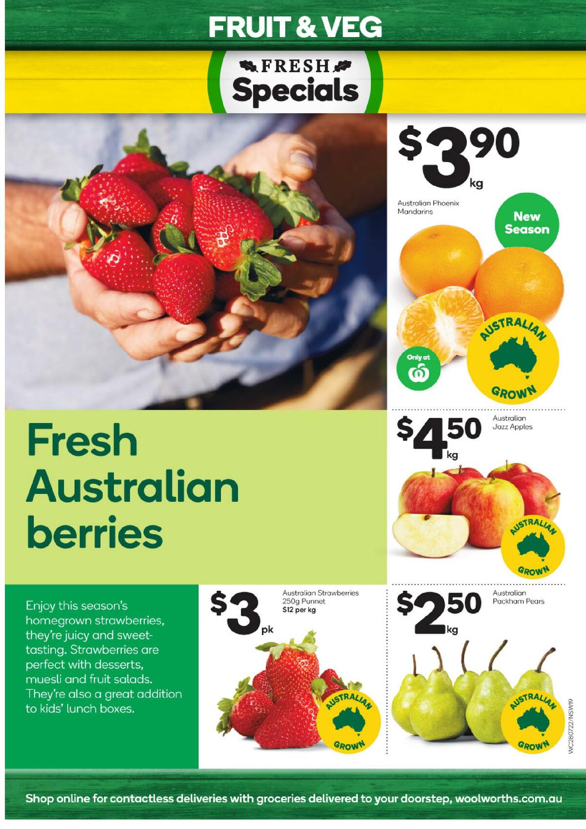 Woolworths Catalogues from 28 July
