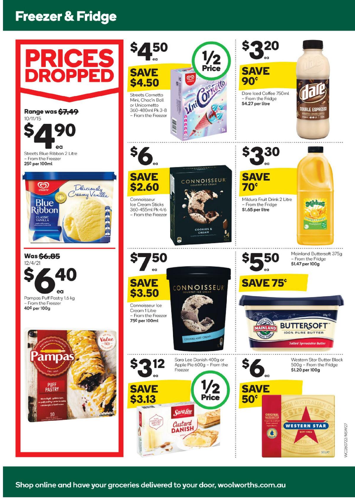 Woolworths Catalogues from 28 July
