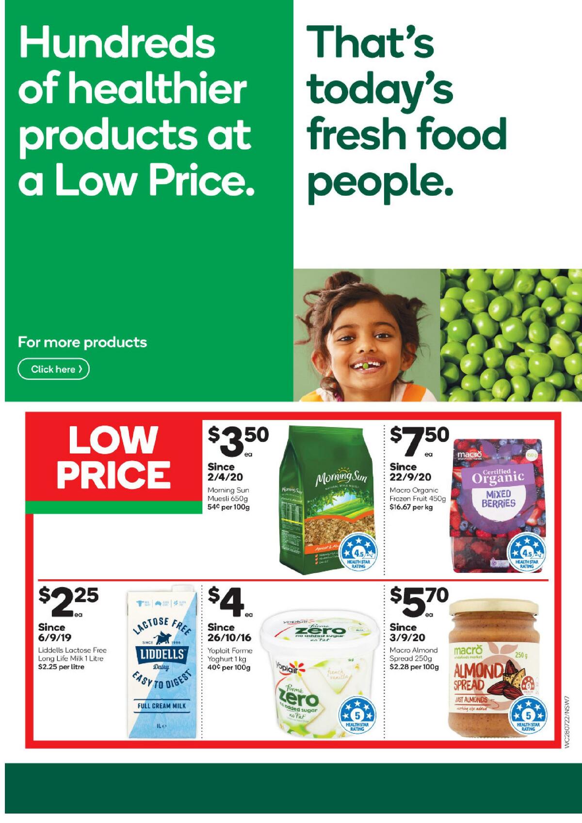 Woolworths Catalogues from 28 July
