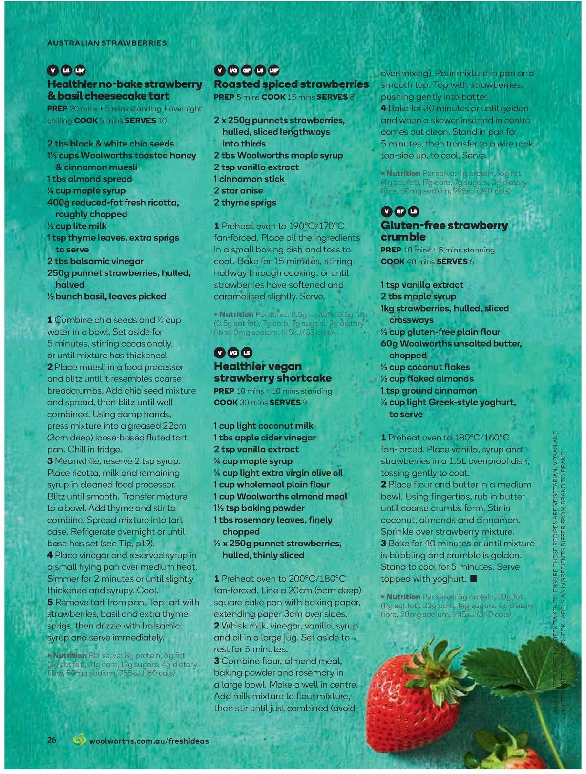 Woolworths Magazine August Catalogues from 1 August