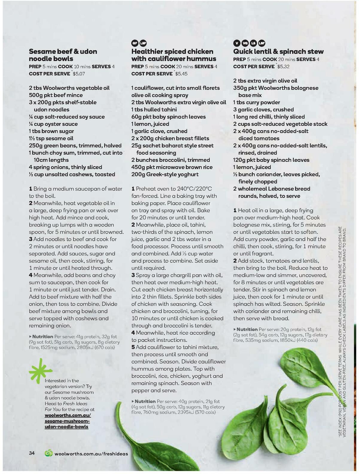 Woolworths Magazine August Catalogues from 1 August