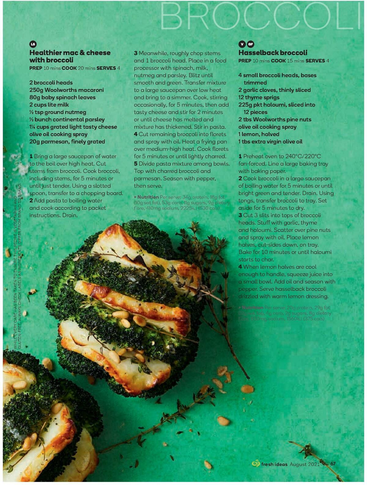 Woolworths Magazine August Catalogues from 1 August