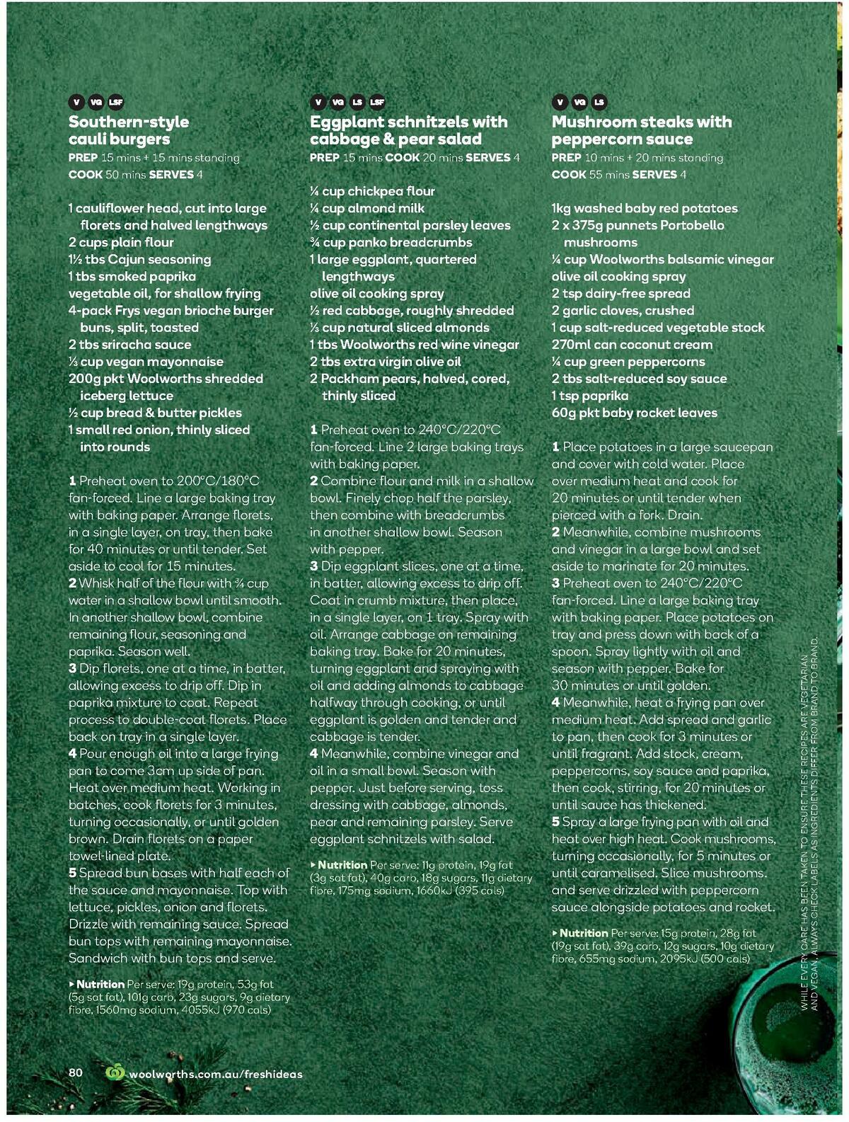 Woolworths Magazine August Catalogues from 1 August