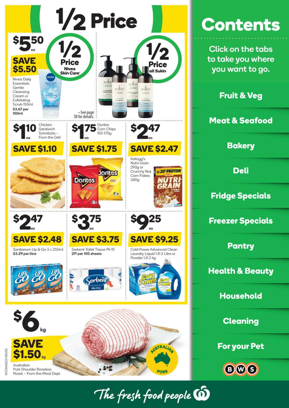 Woolworths Catalogues from 4 August