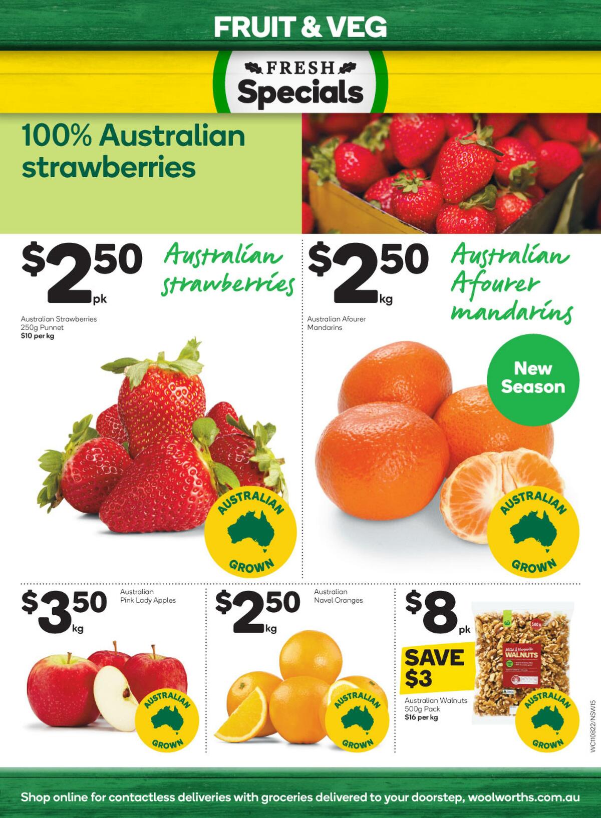 Woolworths Catalogues from 11 August