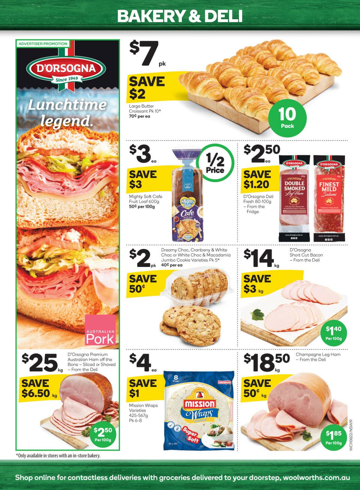 Woolworths Catalogues from 11 August