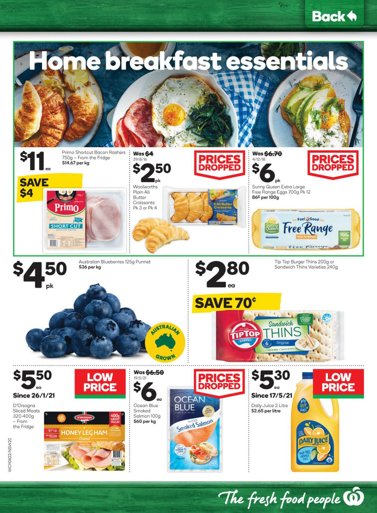 Woolworths Catalogues from 11 August