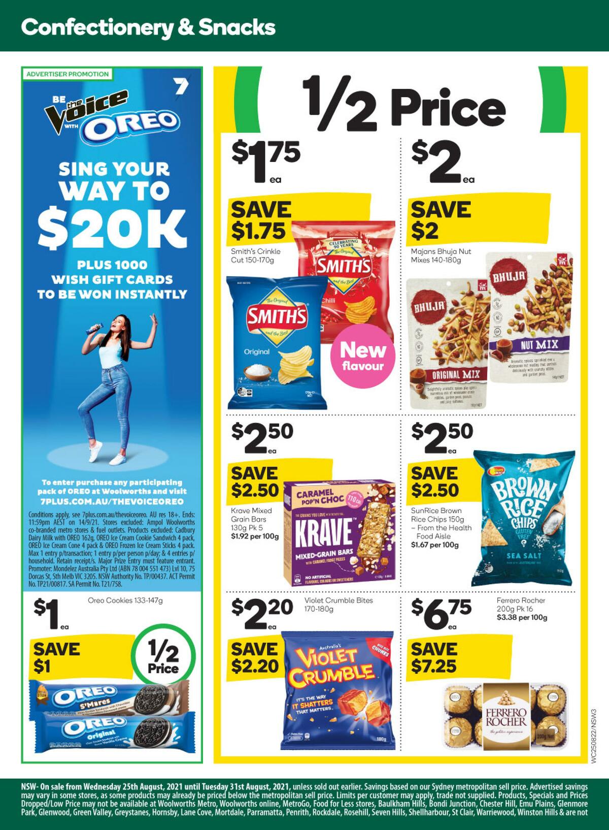Woolworths Catalogues from 25 August