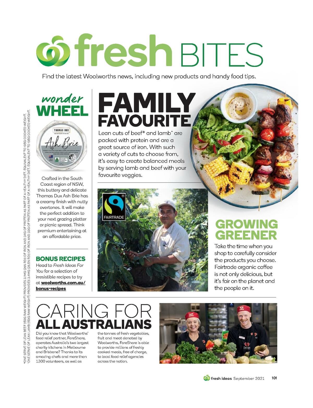 Woolworths Magazine September Catalogues from 1 September