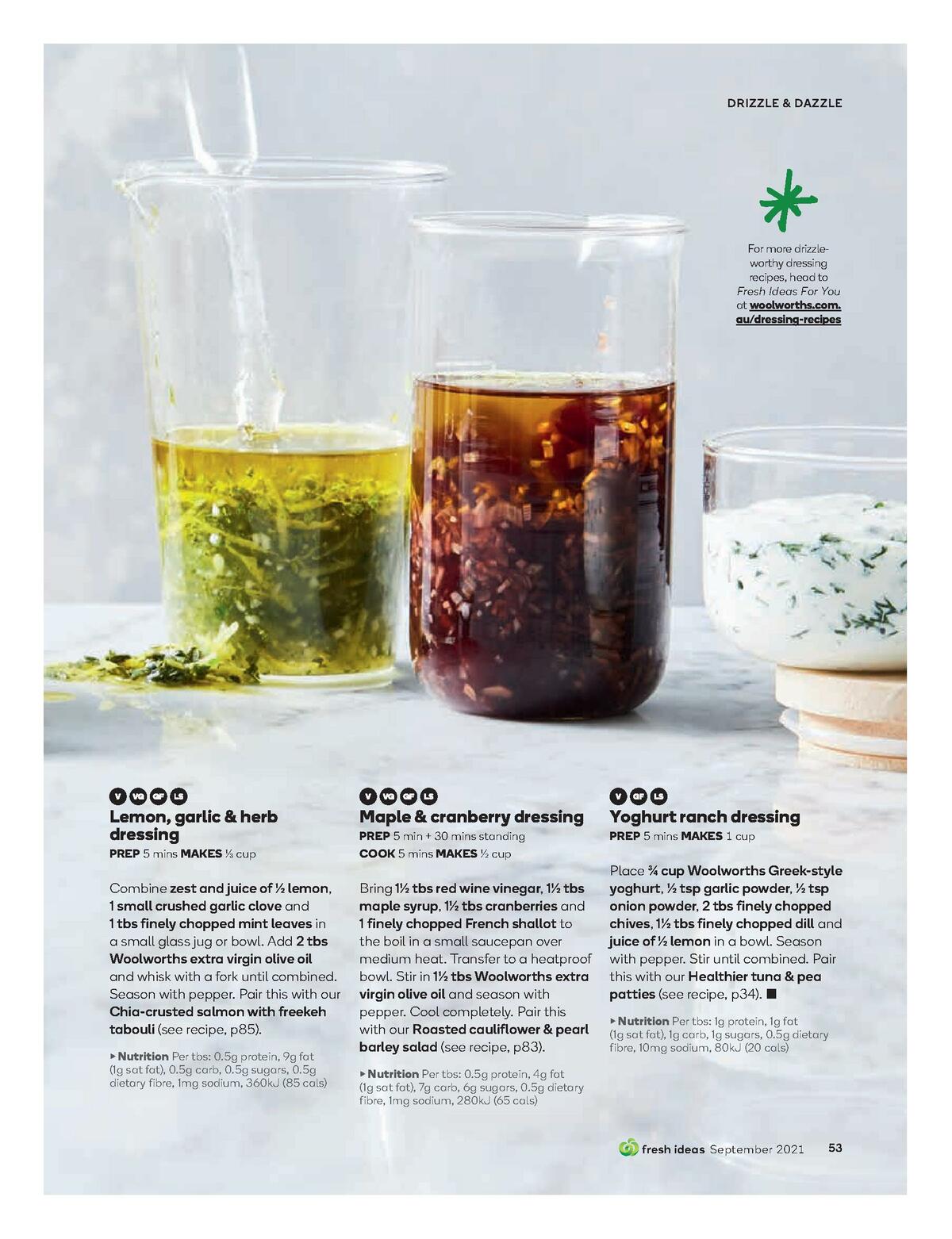 Woolworths Magazine September Catalogues from 1 September