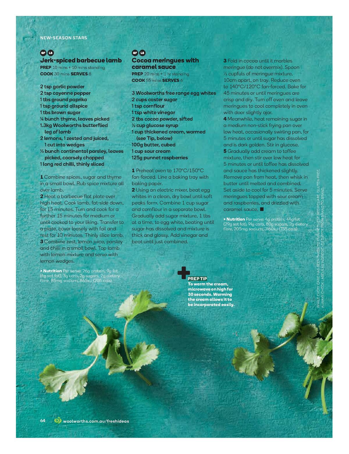 Woolworths Magazine September Catalogues from 1 September