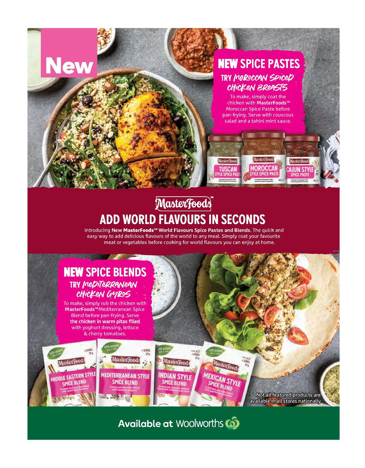Woolworths Magazine September Catalogues from 1 September