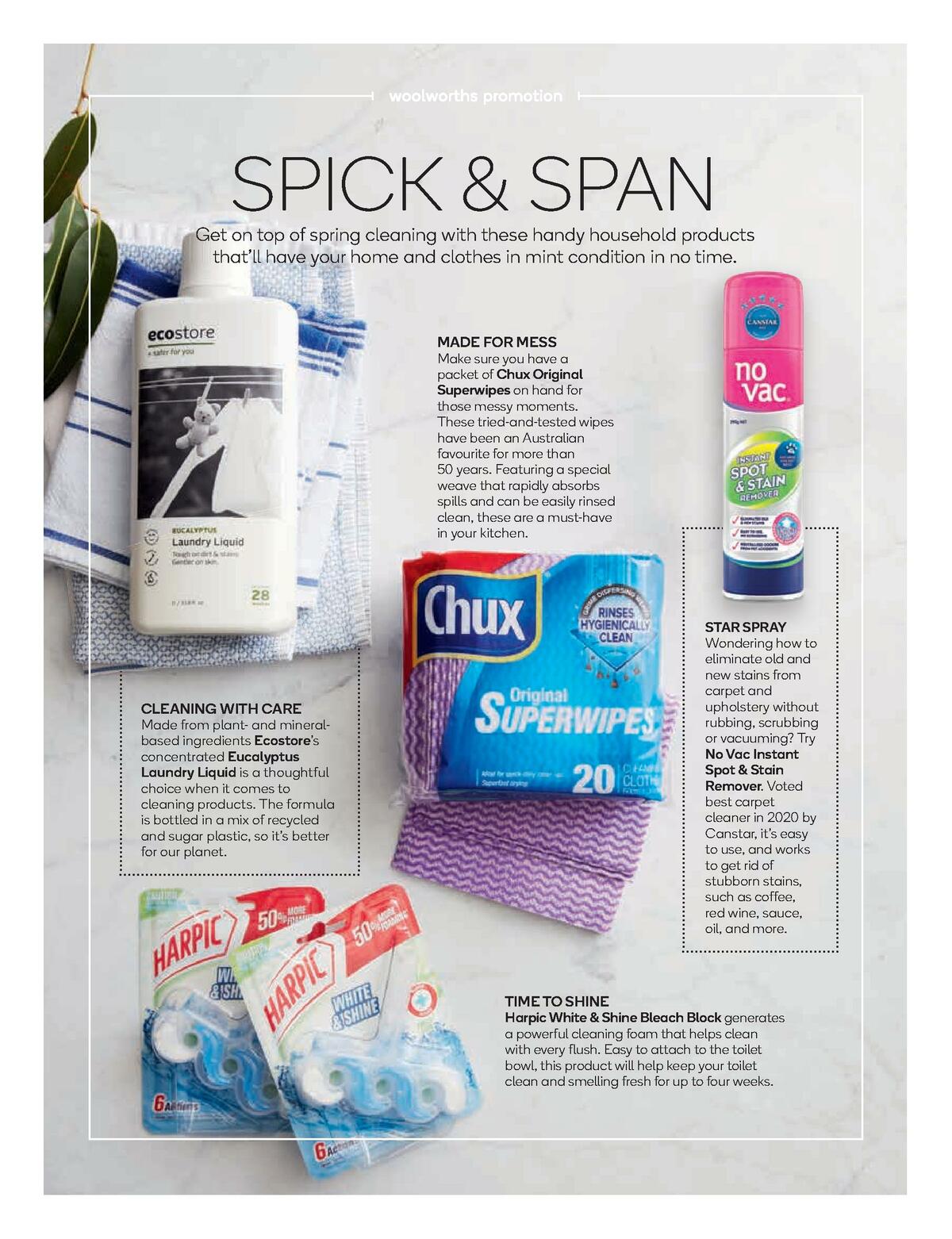 Woolworths Magazine September Catalogues from 1 September