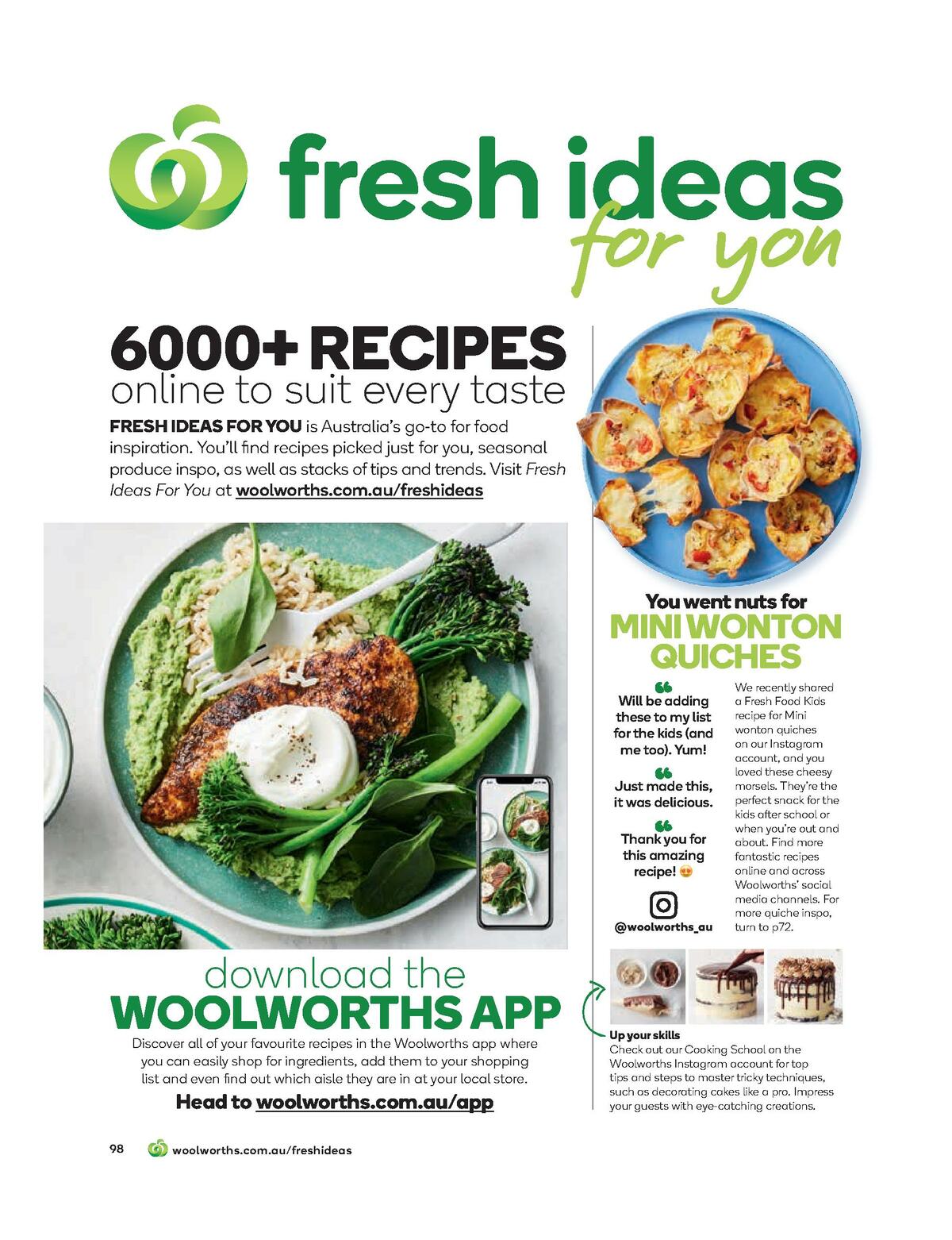 Woolworths Magazine September Catalogues from 1 September