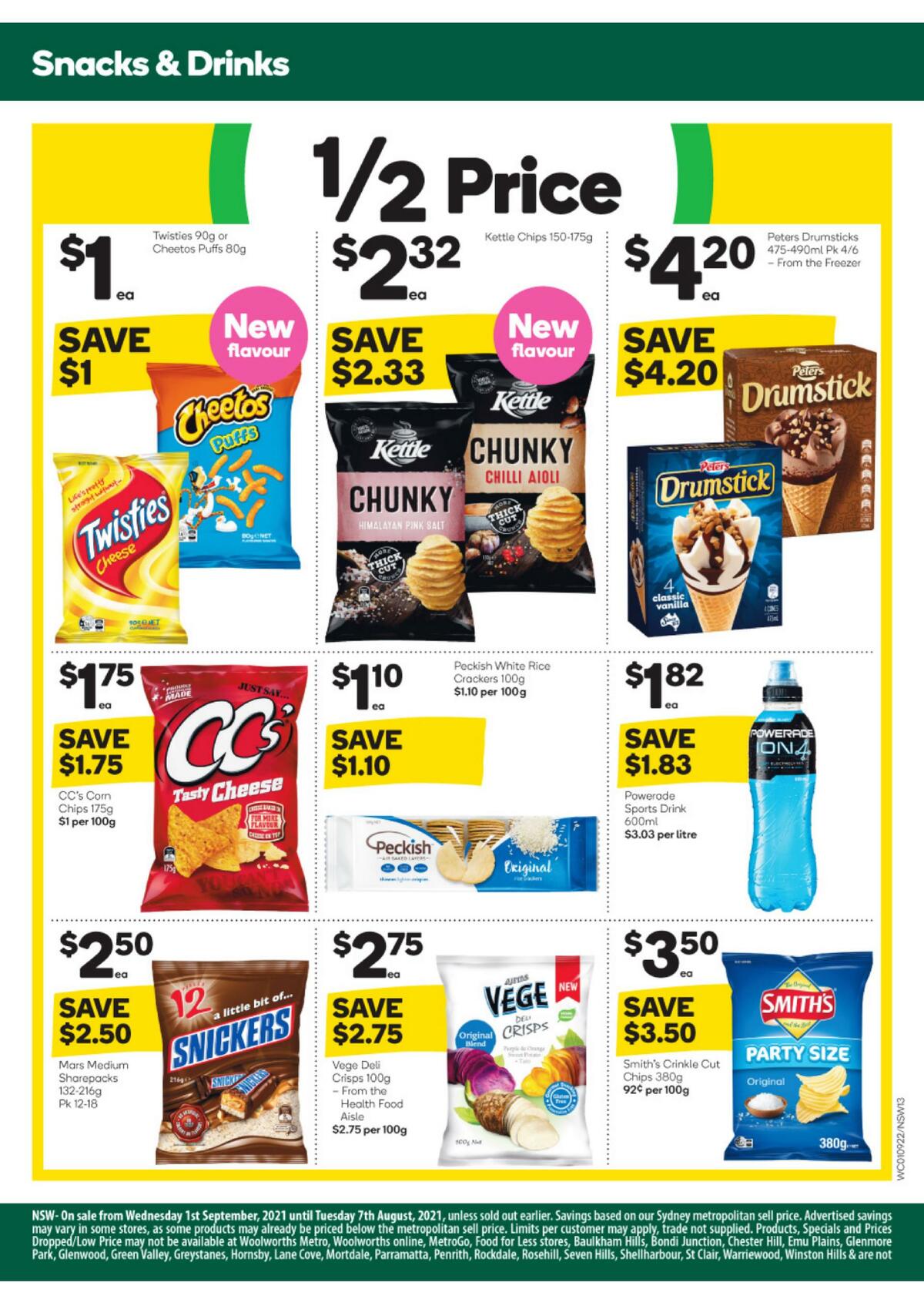 Woolworths Catalogues from 1 September