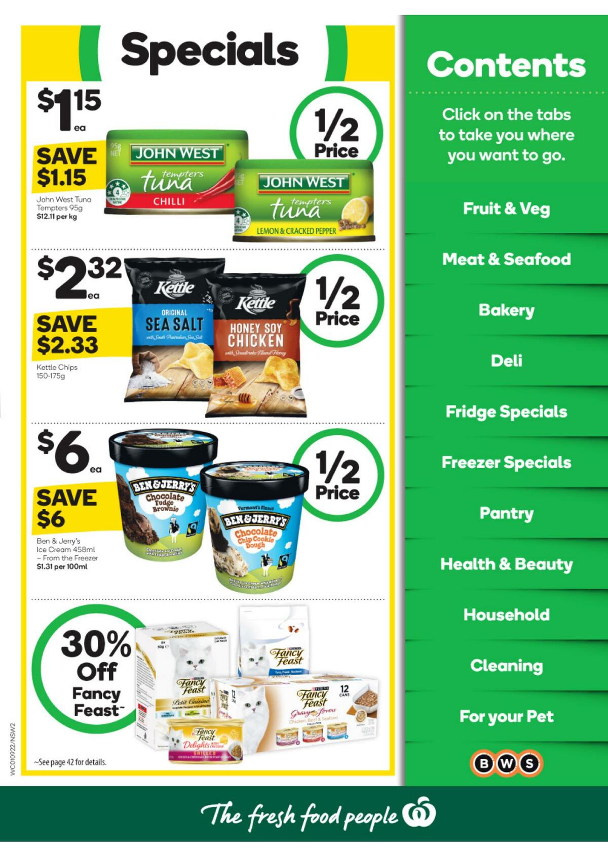 Woolworths Catalogues from 1 September