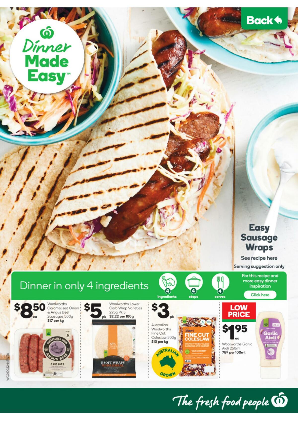 Woolworths Catalogues from 1 September
