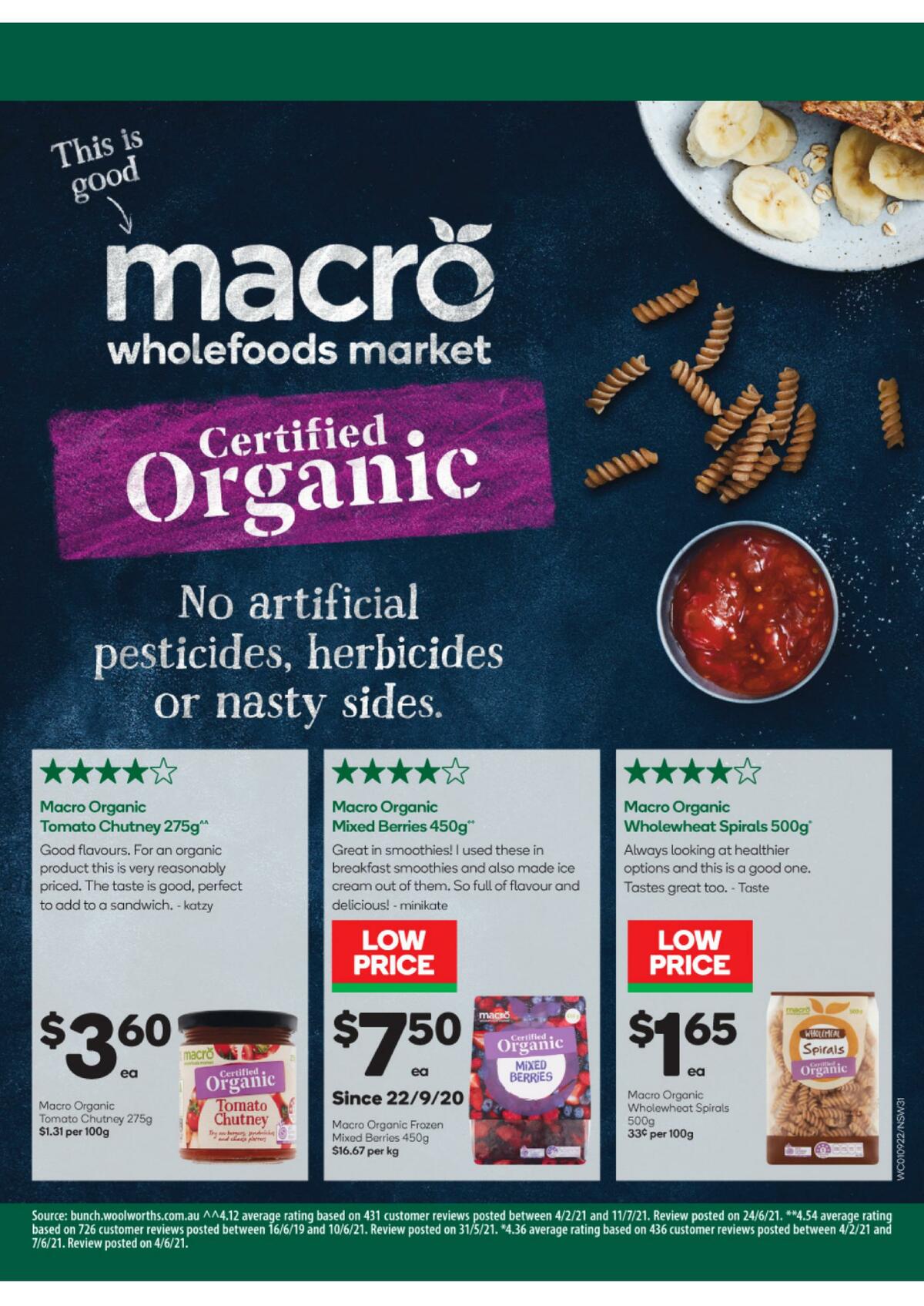 Woolworths Catalogues from 1 September