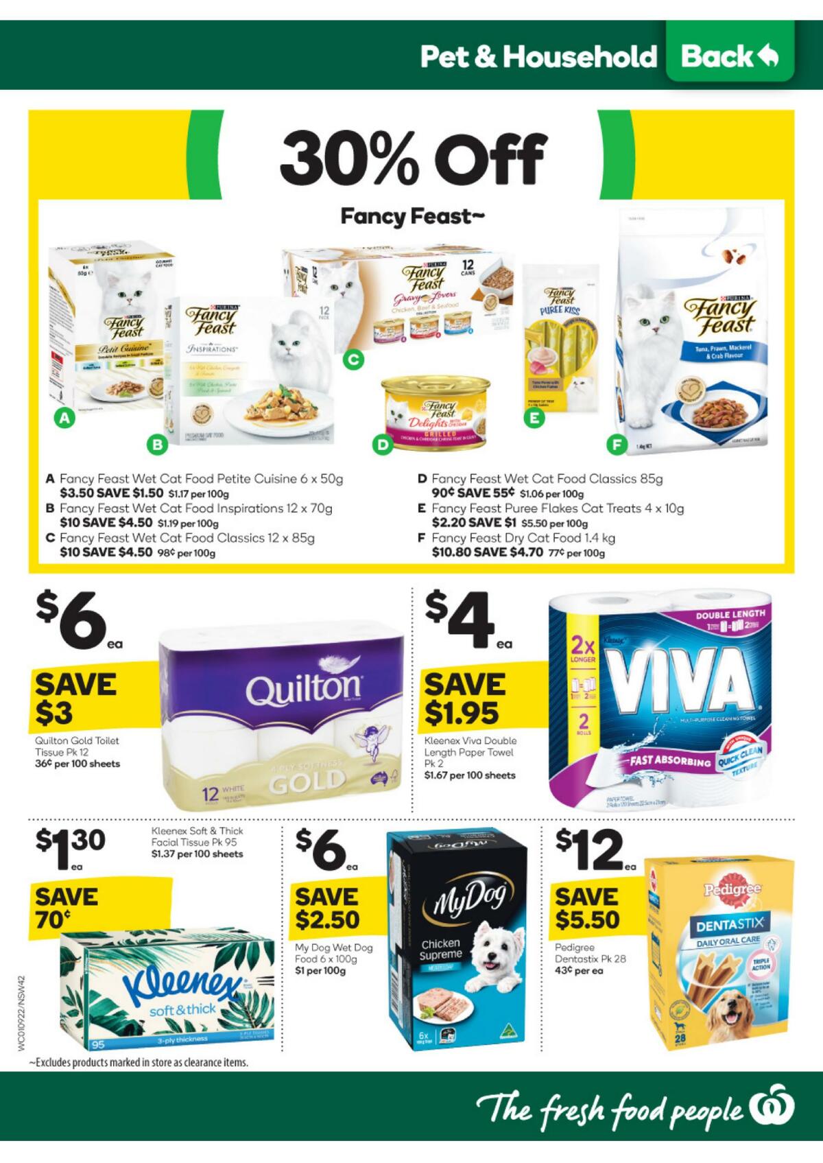 Woolworths Catalogues from 1 September