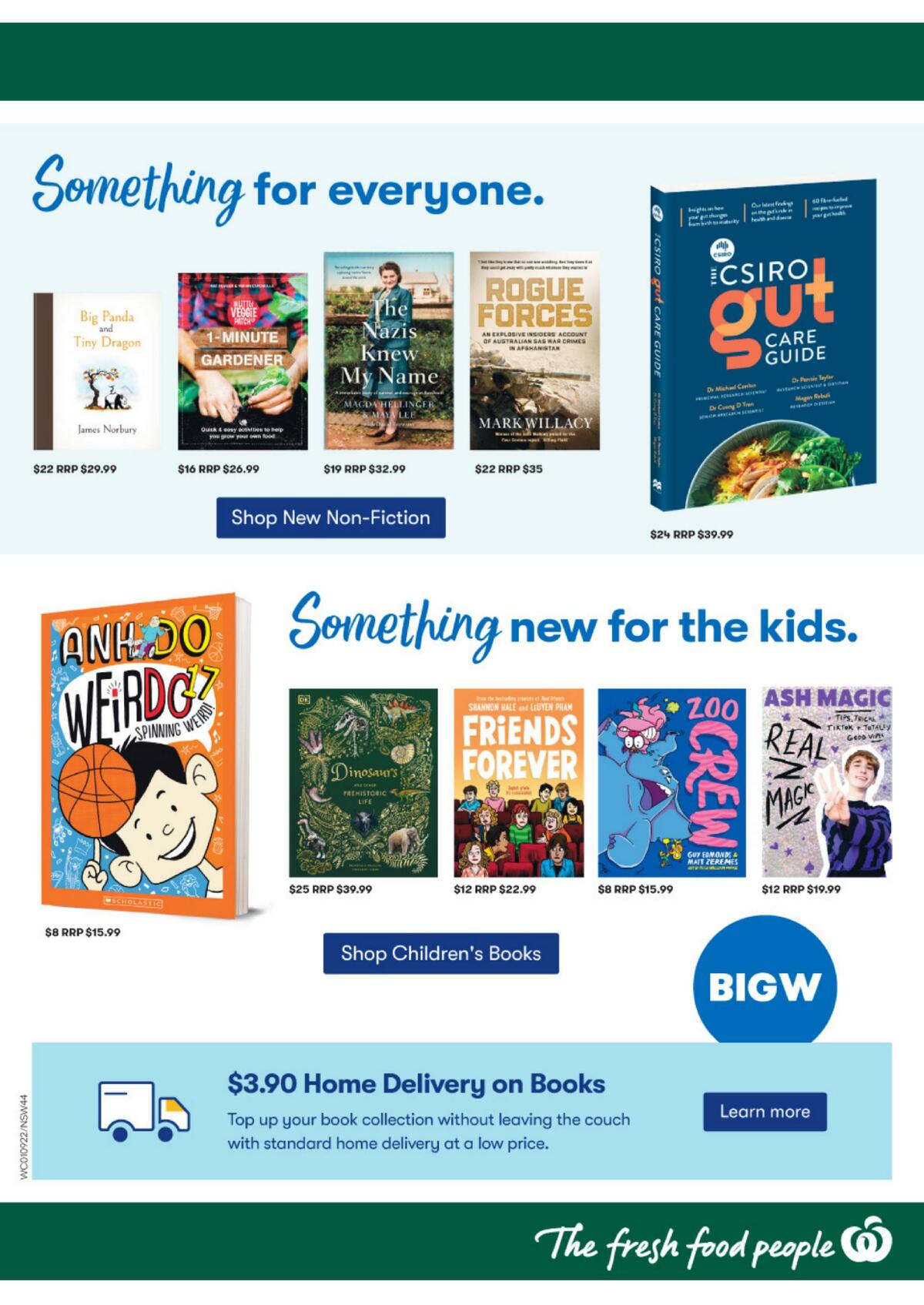 Woolworths Catalogues from 1 September