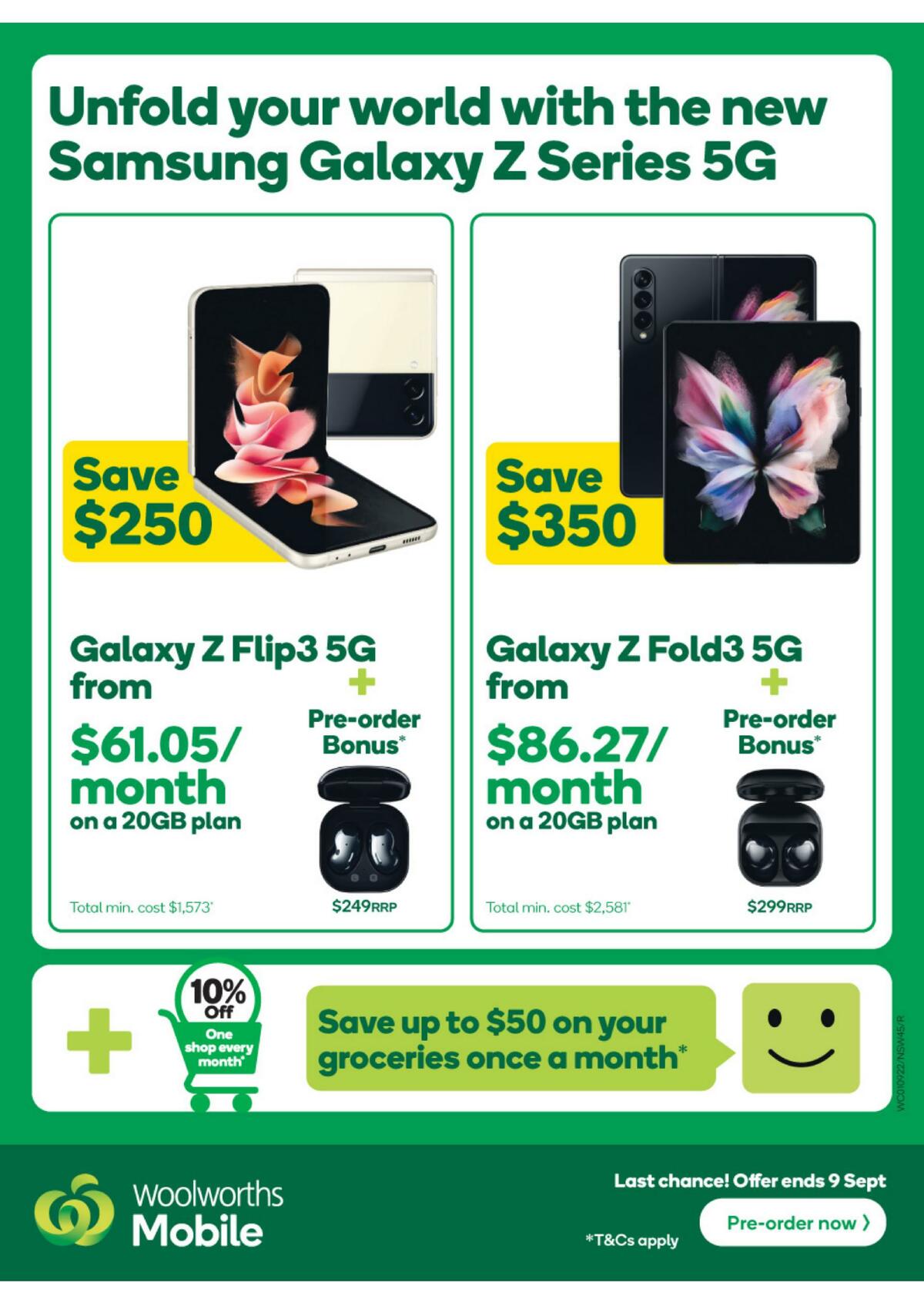 Woolworths Catalogues from 1 September
